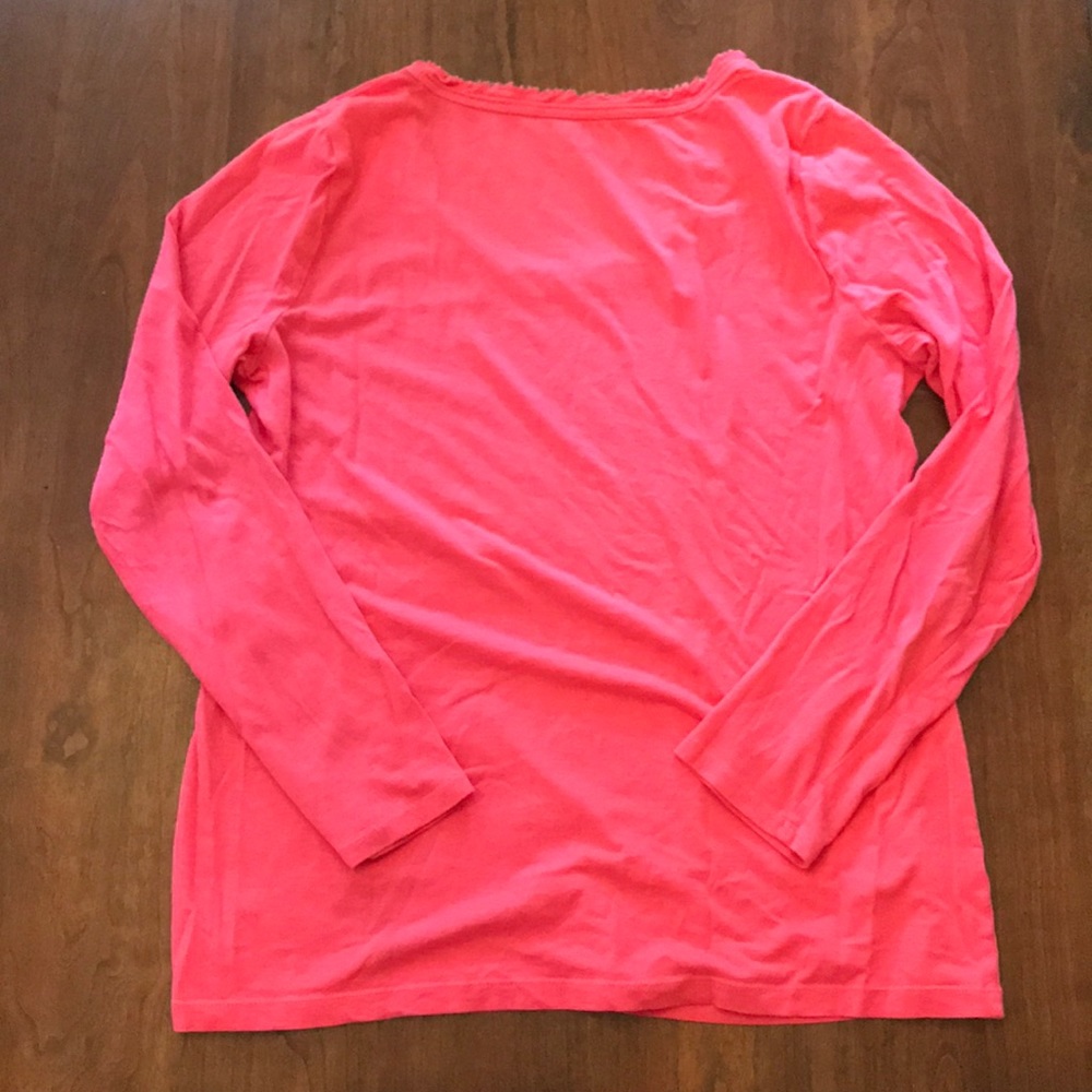 ⭐️ 3/$15: Loft Ruffle Neck Shirt - Picture 2 of 4